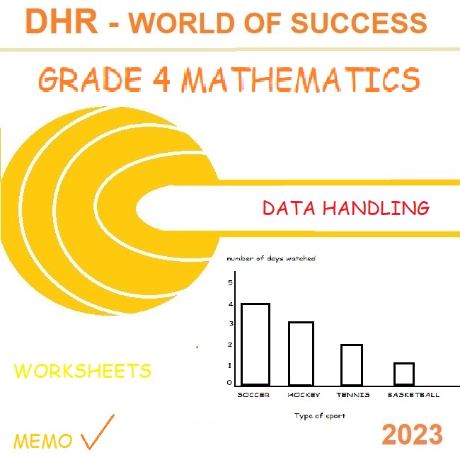 Grade 4 Mathematics Worksheets On Data Handling With Memorandum • Teacha