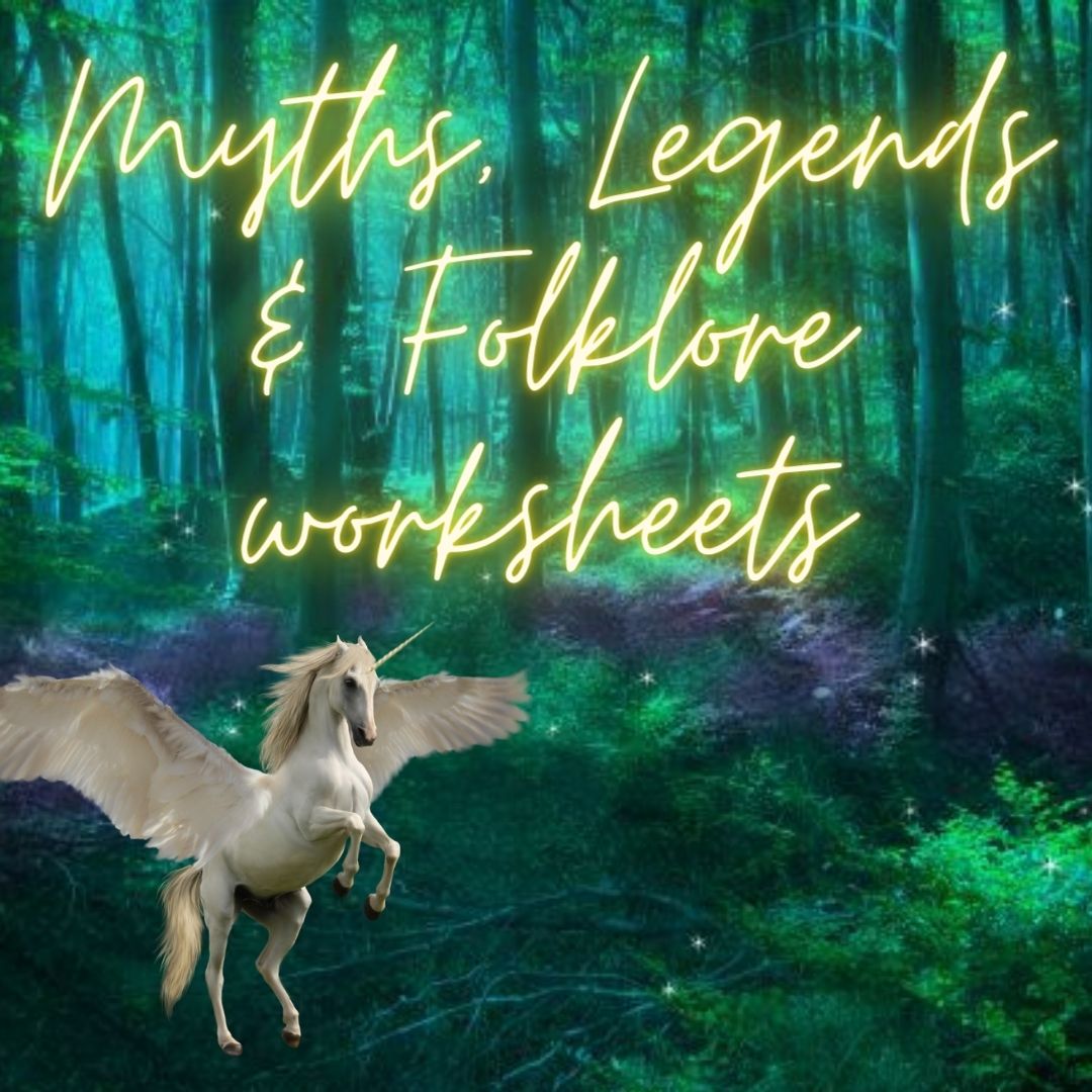 Myths, Legends & Folklore Worksheets • Teacha!