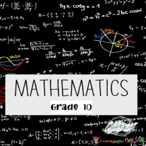 Grade 10 Mathematics Summaries Term 1- 4 – Noted Summaries • Teacha!