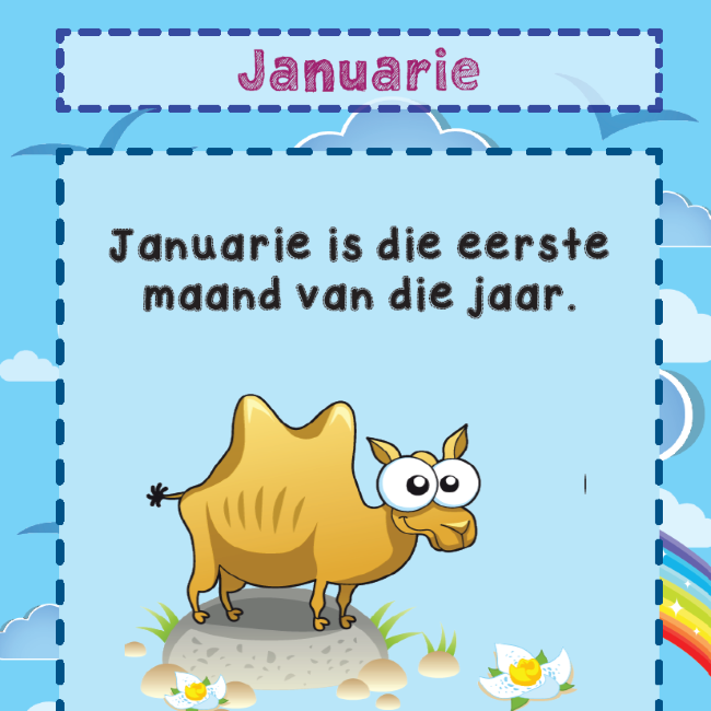 Maande Van Die Jaar Flitskaarte • Teacha!