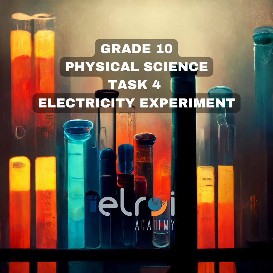 physical science grade 10 experiment term 2