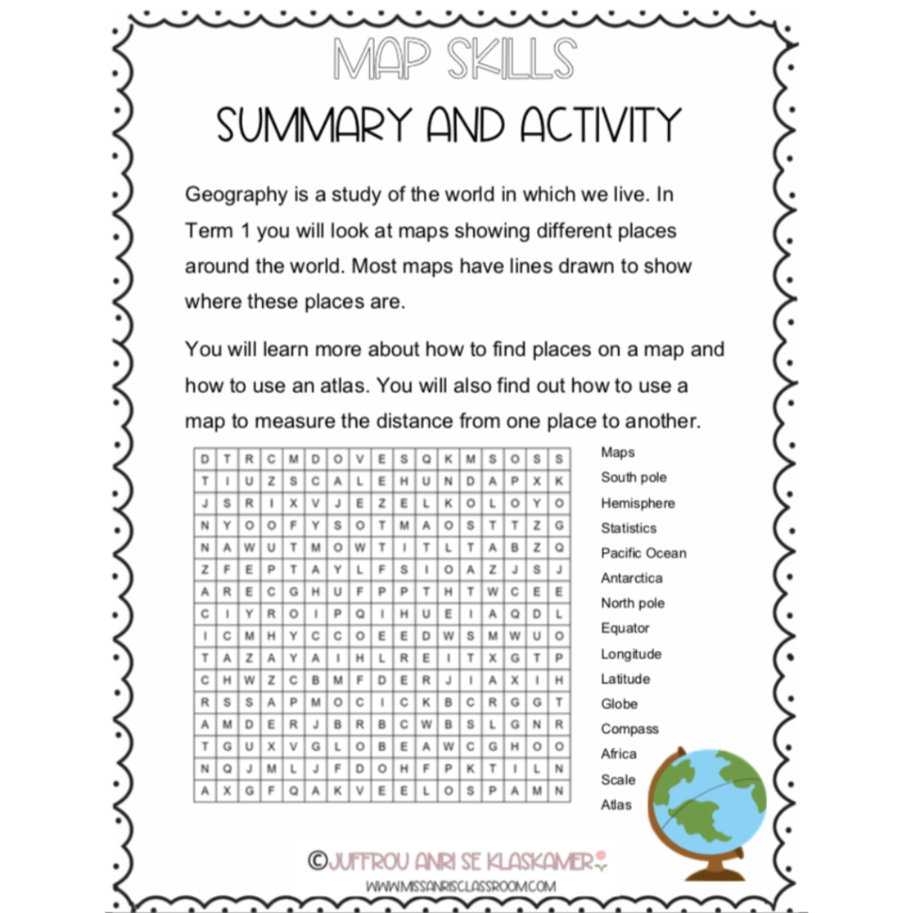 Grade 6 Geography Term 1 Workbook 2024 • Teacha