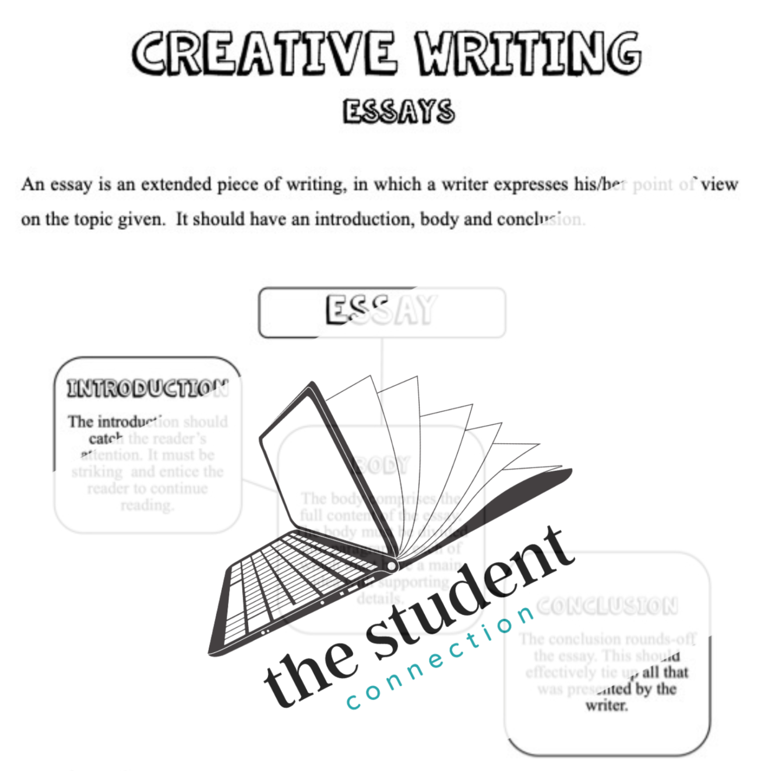 grade 8 creative writing unit