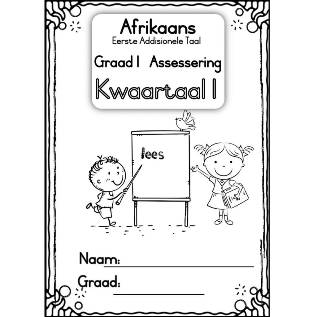 Grade 1 Term 1 Assessment Covers • Teacha!