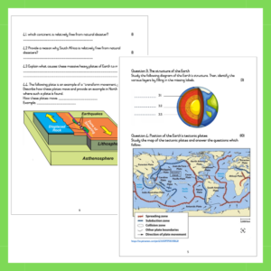 Grade 7 Geography Term 2 Test And Memo • Teacha!