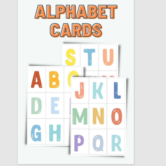 Alphabet Cards • Teacha!