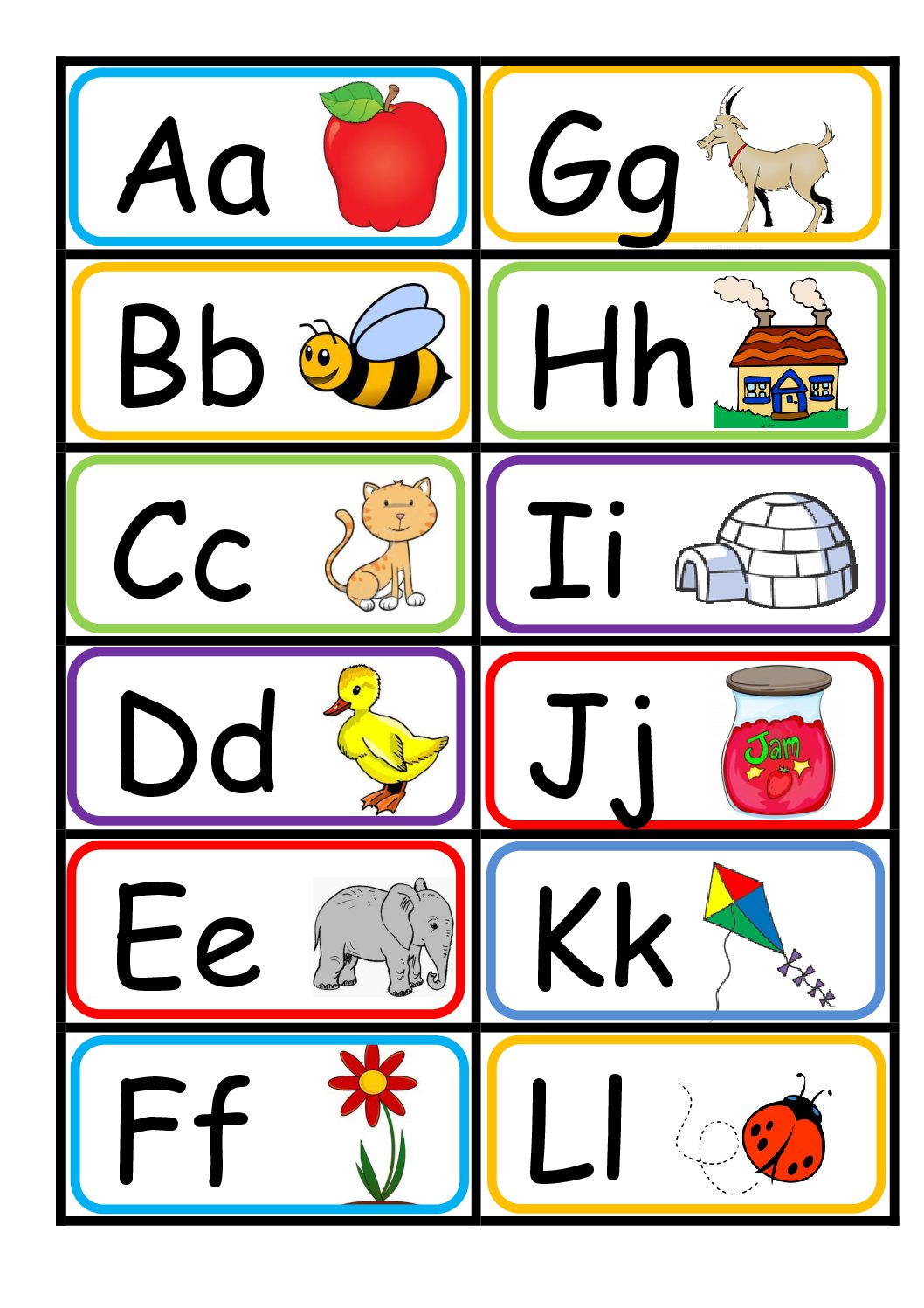 Alphabet and 1 – 10 Cards • Teacha!