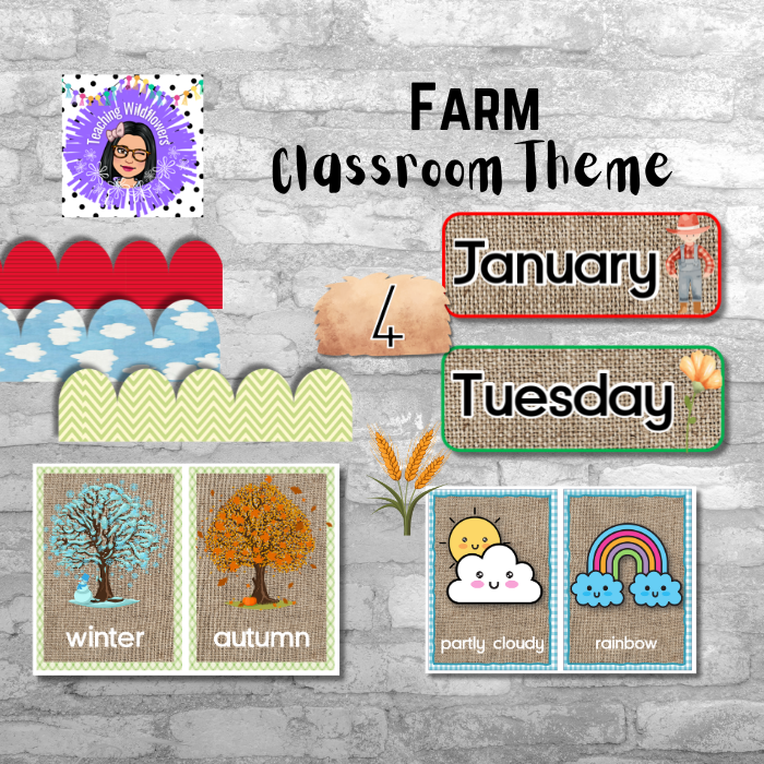 Farm Classroom Theme • Teacha!