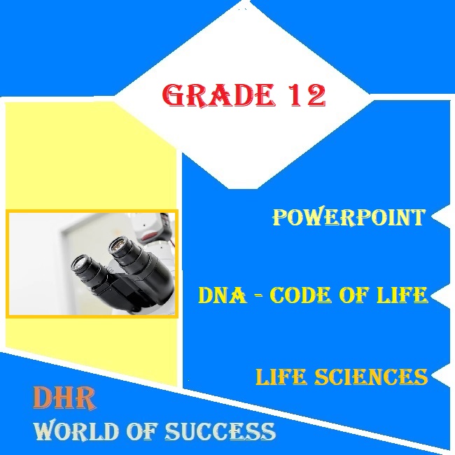 GRADE 12 LIFE SCIENCES POWERPOINT ON DNA – CODE OF LIFE (IEB) 2024 ...