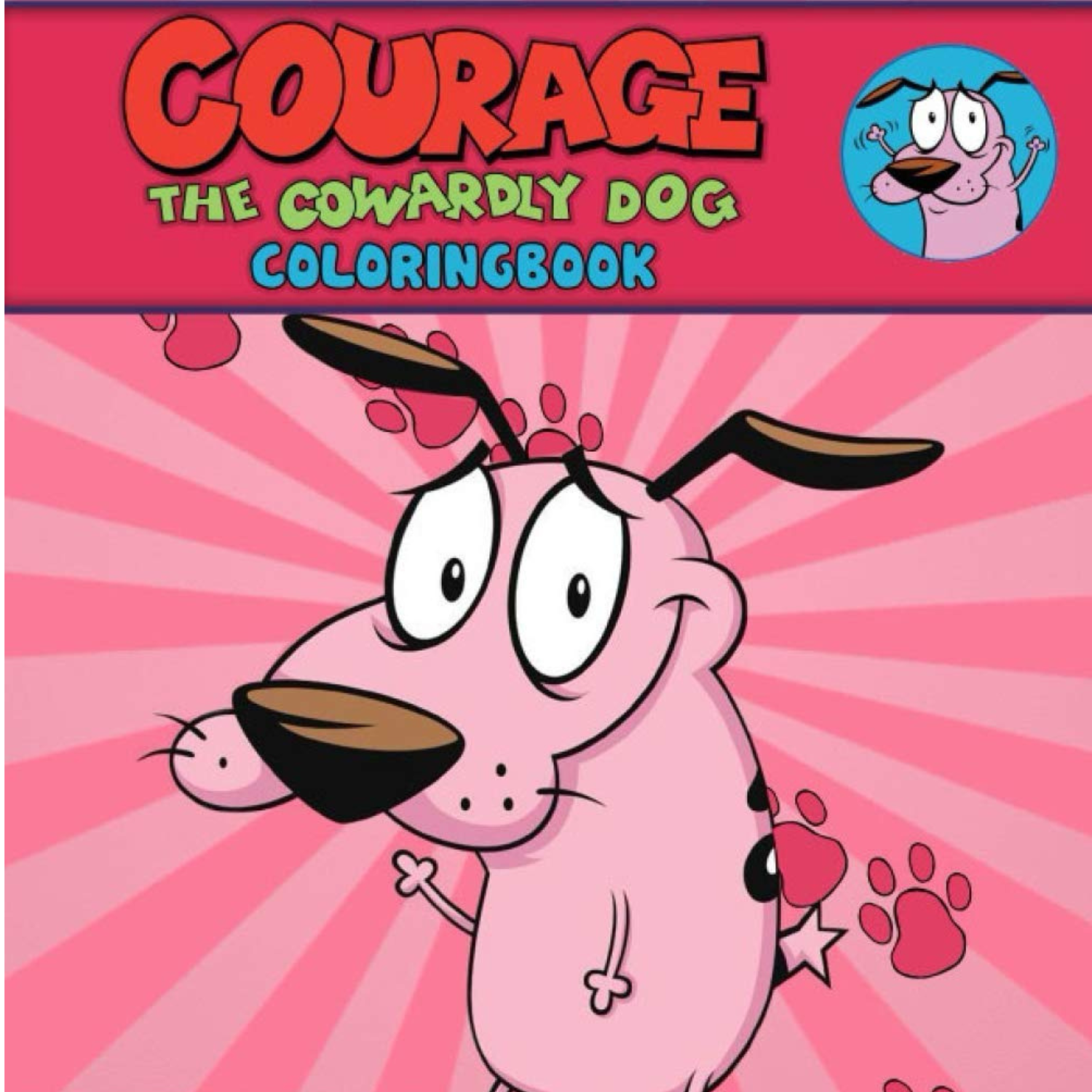 Courage The Cowardly Dog Printable coloring pages for kids • Teacha!