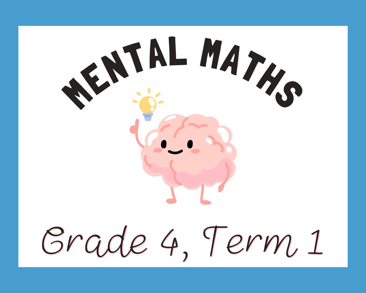 Grade 4 Maths Slides Term 3 • Teacha!