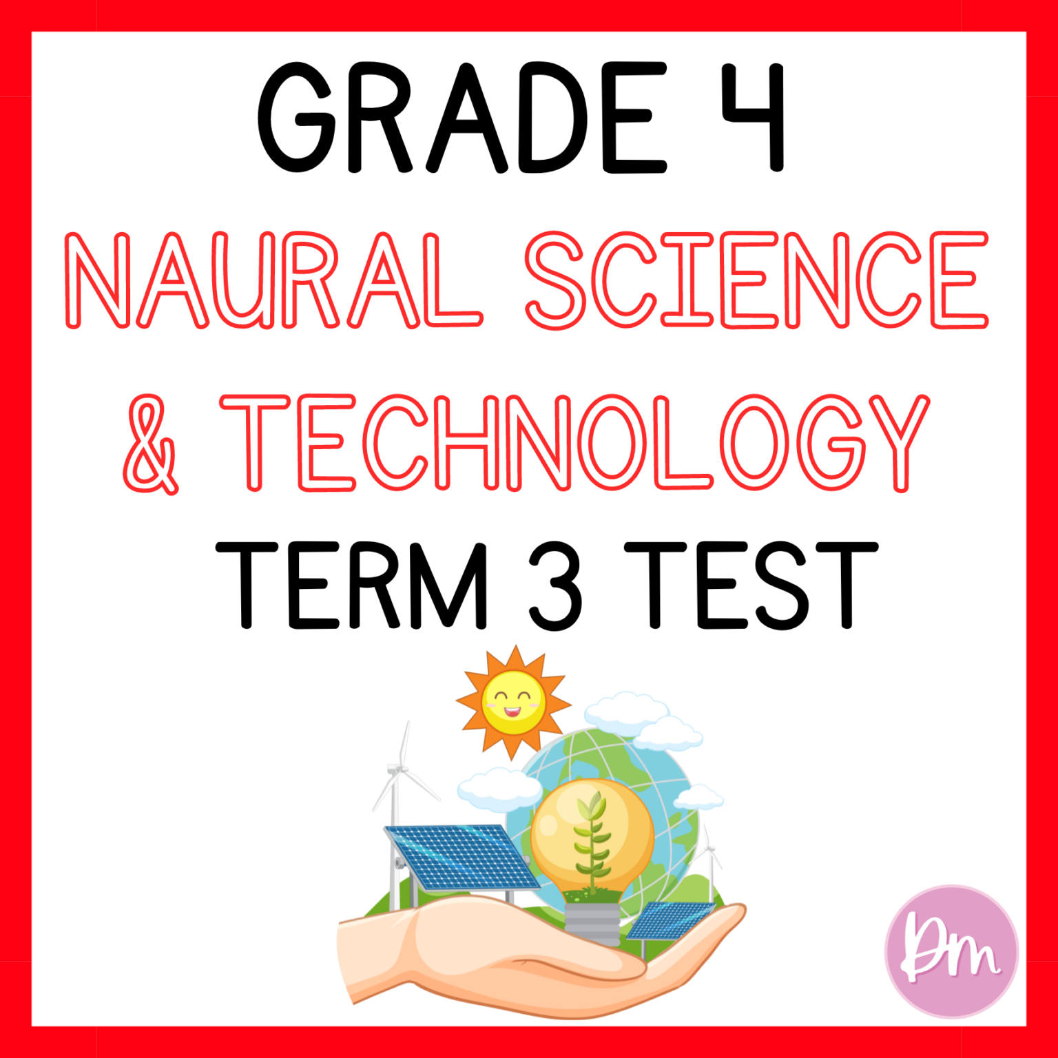 Grade 4 NST Term 3 Test (2024) • Teacha!