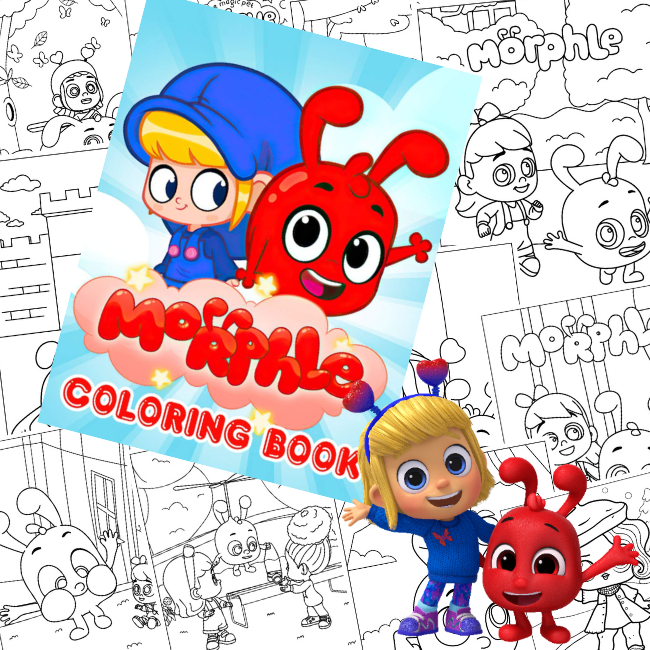 printable Morphle coloring pages • Teacha!